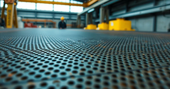 Chapa metálica perfurada: Aplicações e vantagens no setor industrial