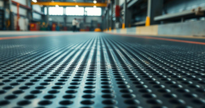 Chapa perfurada para piso: descubra suas vantagens e aplicações