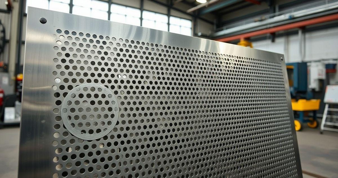 Chapa de inox perfurada: descubra suas aplicações e vantagens no mercado atual