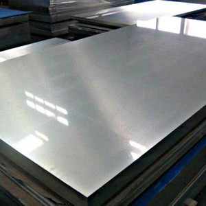 Chapa de aluminio lavrada